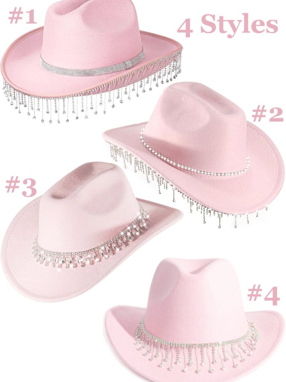 NEW Sparkling Bling Swarovski Crystal Rhinestone Hat & Sandals Pink Bikini Skirt - Picture 15 of 16